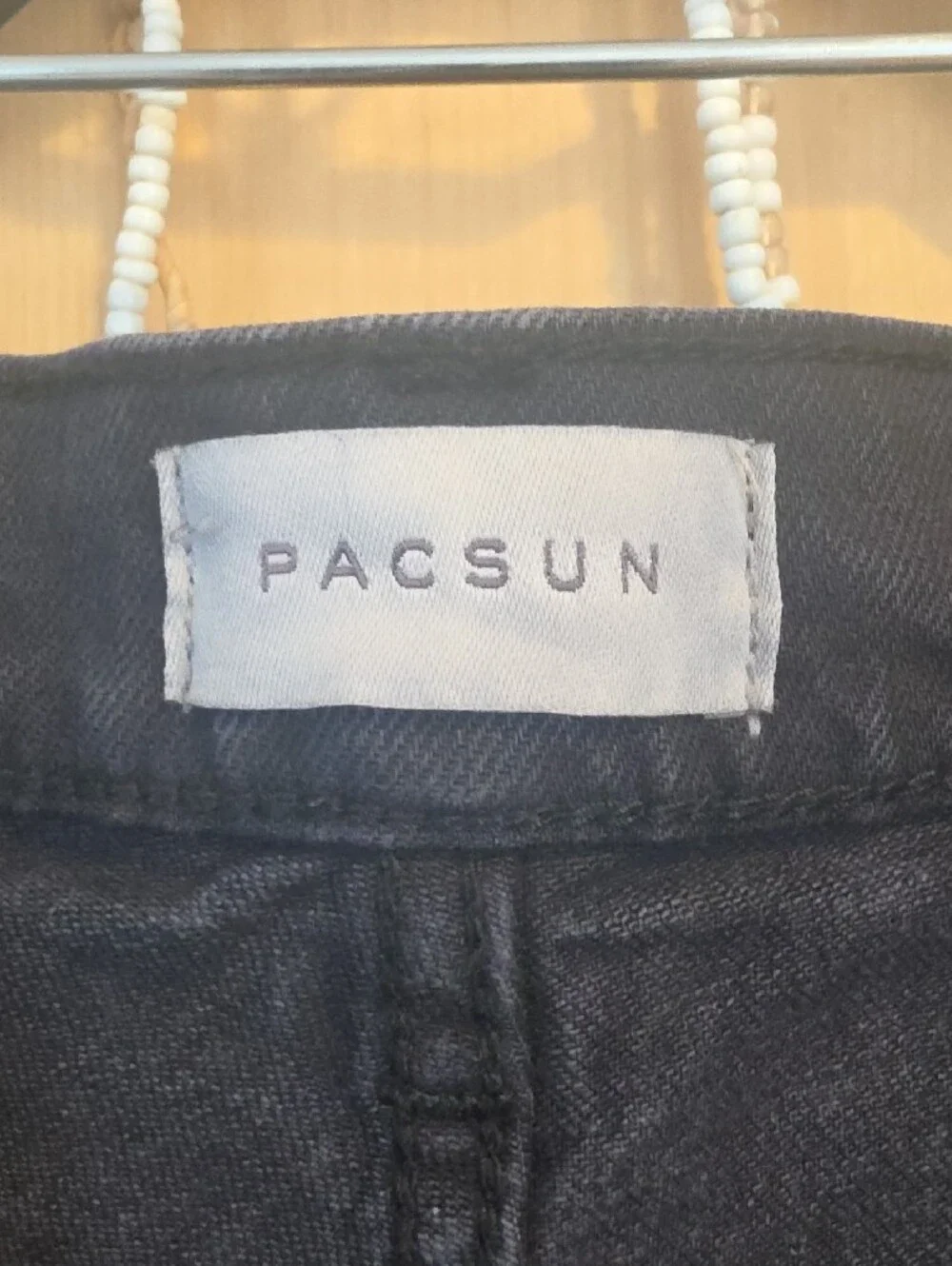 PacSun Woen's Black Crop Bootcut Jeans